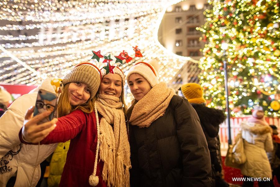 RUSSIA-MOSCOW-NEW YEAR-CELEBRATION