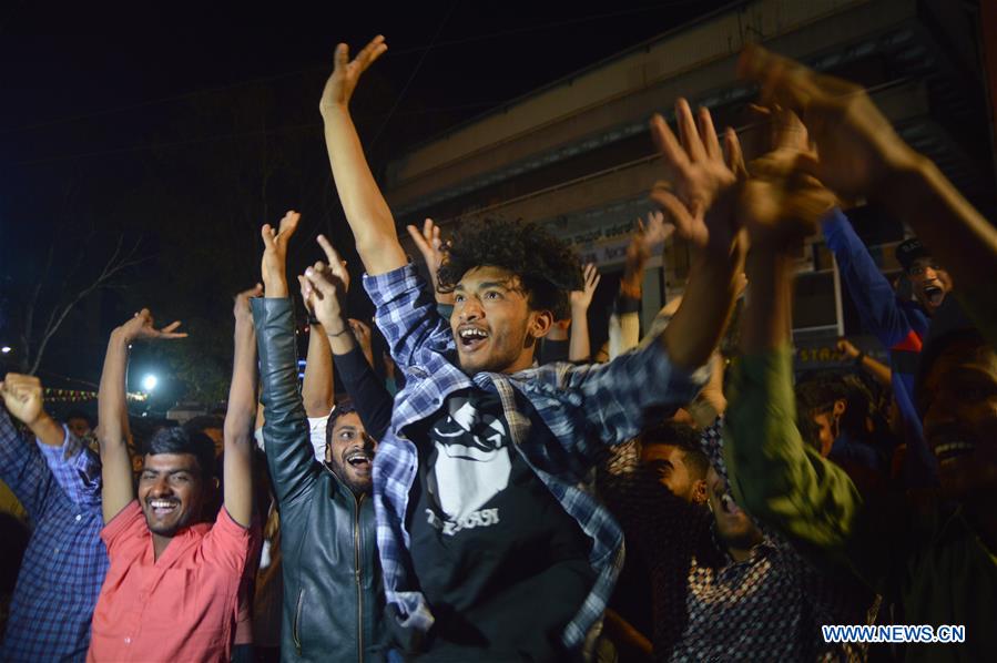 INDIA-BANGALORE-NEW YEAR CELEBRATION