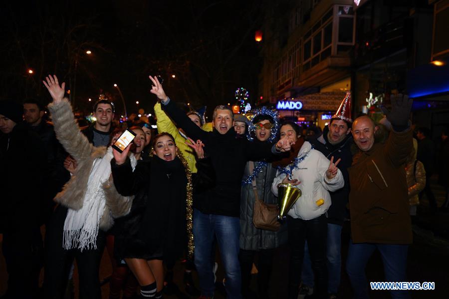 TURKEY-ANKARA-NEW YEAR-CELEBRATION