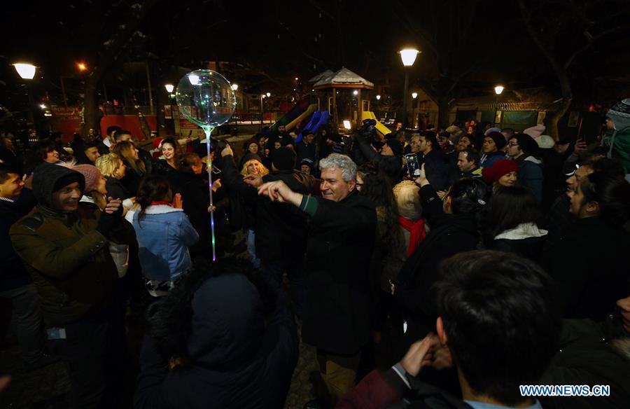 TURKEY-ANKARA-NEW YEAR-CELEBRATION