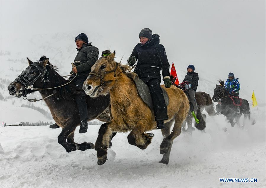 CHINA-XINJIANG-KANAS-ICE AND SNOW FESTIVAL (CN)