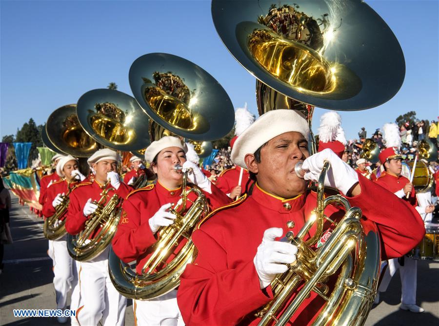U.S.-PASADENA-ROSE PARADE