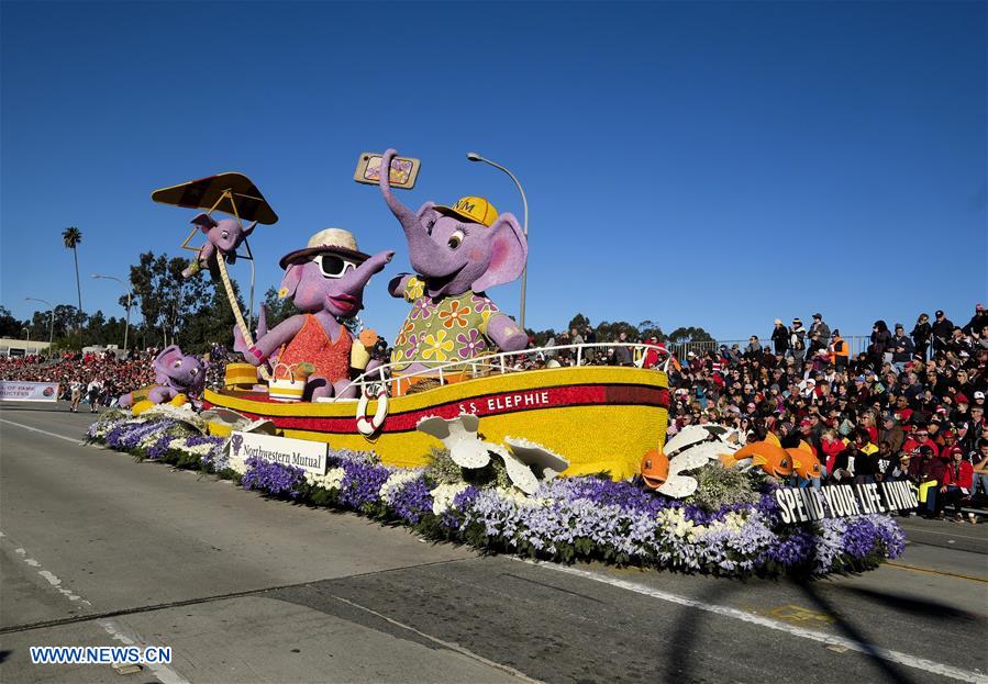 U.S.-PASADENA-ROSE PARADE