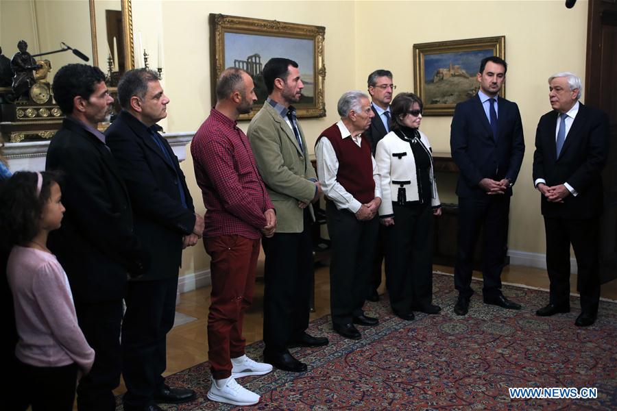 GREECE-ATHENS-WILDFIRE-3 MIGRANT FISHERMEN-CITIZENSHIP-GRANT