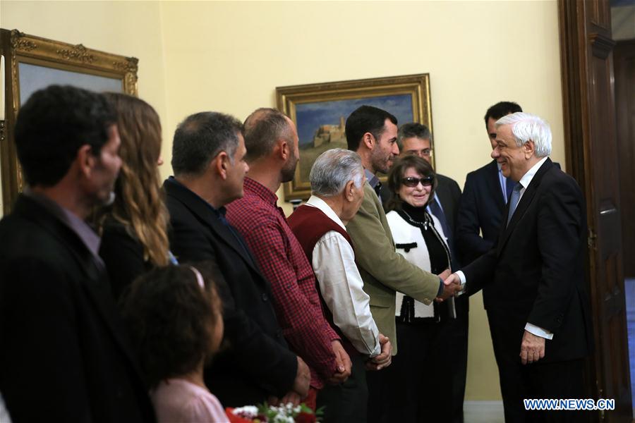 GREECE-ATHENS-WILDFIRE-3 MIGRANT FISHERMEN-CITIZENSHIP-GRANT