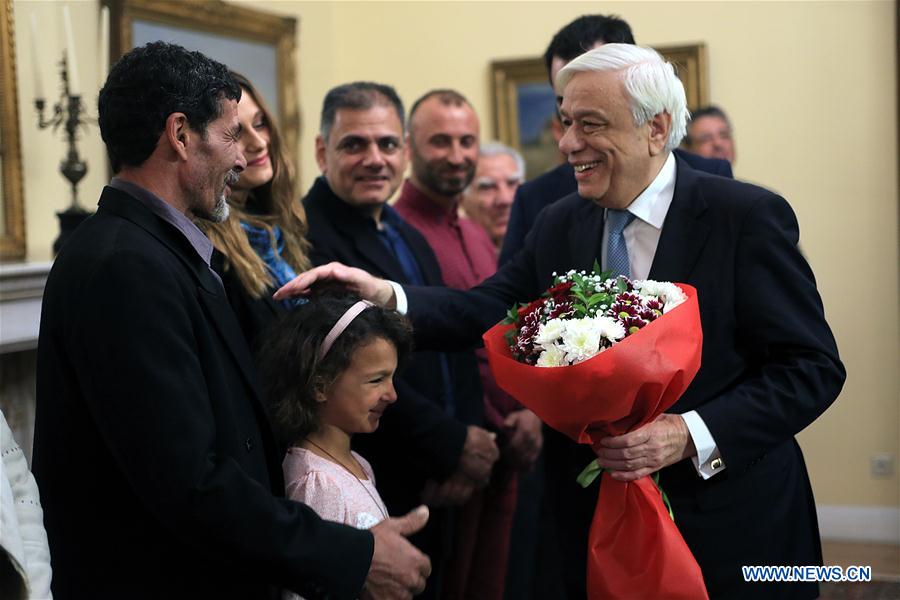 GREECE-ATHENS-WILDFIRE-3 MIGRANT FISHERMEN-CITIZENSHIP-GRANT