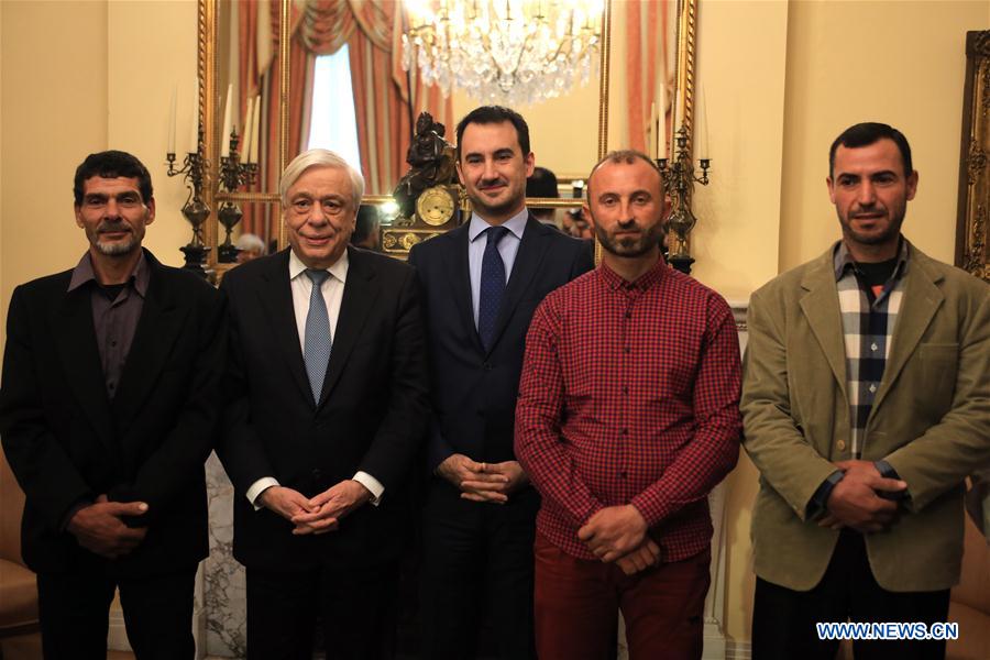 GREECE-ATHENS-WILDFIRE-3 MIGRANT FISHERMEN-CITIZENSHIP-GRANT