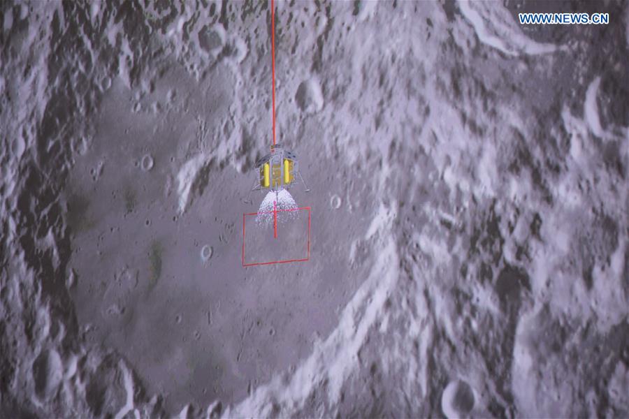 Xinhua Headlines: China's Chang'e-4 probe makes historic landing on moon's far side