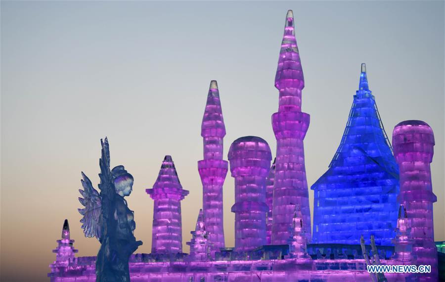 CHINA-HARBIN-ICE SCULPTURE-COMPETITION（CN）