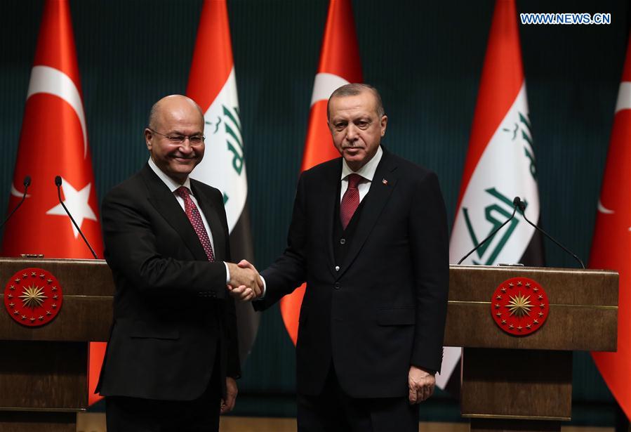 TURKEY-IRAQ-PRESIDENTS-MEETING