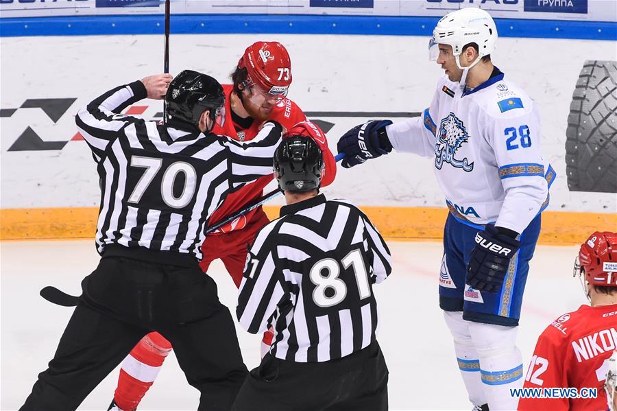 (SP)RUSSIA-MOSCOW-KHL-BARYS VS SPARTAK