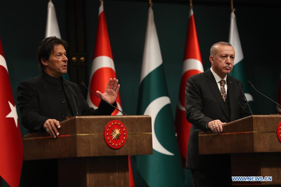 TURKEY-ANKARA-PRESIDENT-PAKISTAN-PM-PRESS CONFERENCE