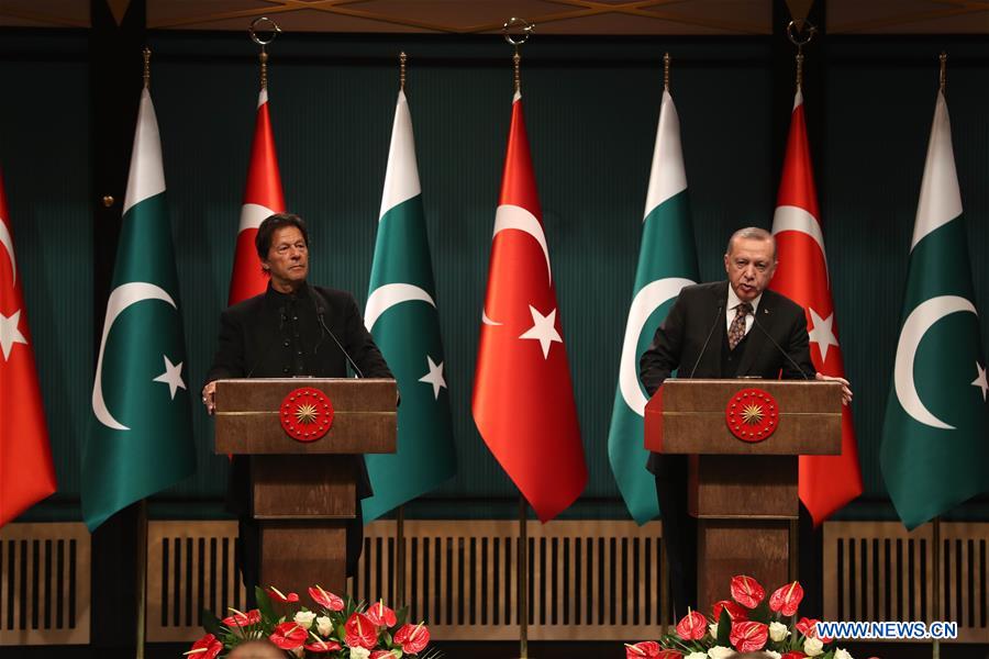 TURKEY-ANKARA-PRESIDENT-PAKISTAN-PM-PRESS CONFERENCE