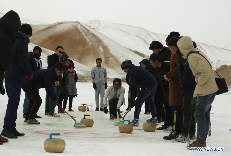 (SP)AFGHANISTAN-BAMYAN-WINTER GAME FESTIVAL