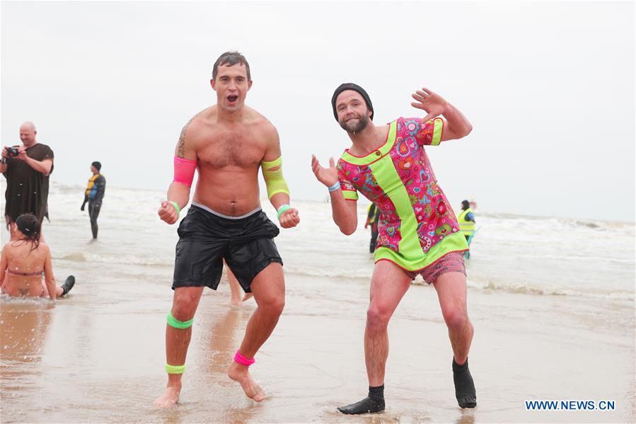 BELGIUM-OSTEND-NEW YEAR'S DIVE