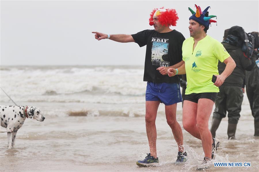 BELGIUM-OSTEND-NEW YEAR'S DIVE