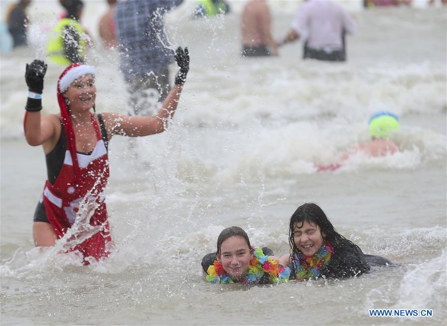 BELGIUM-OSTEND-NEW YEAR'S DIVE