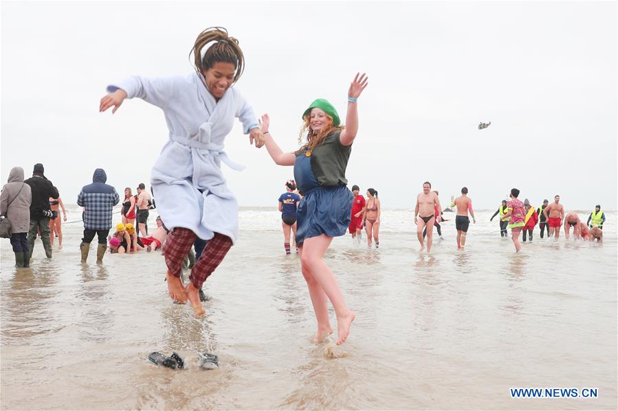BELGIUM-OSTEND-NEW YEAR'S DIVE