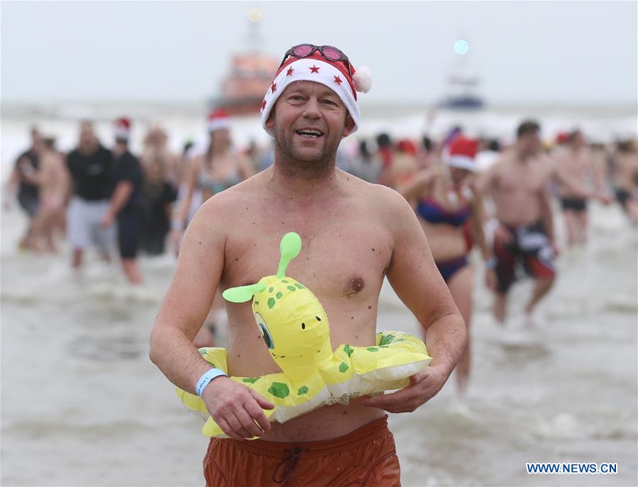 BELGIUM-OSTEND-NEW YEAR'S DIVE