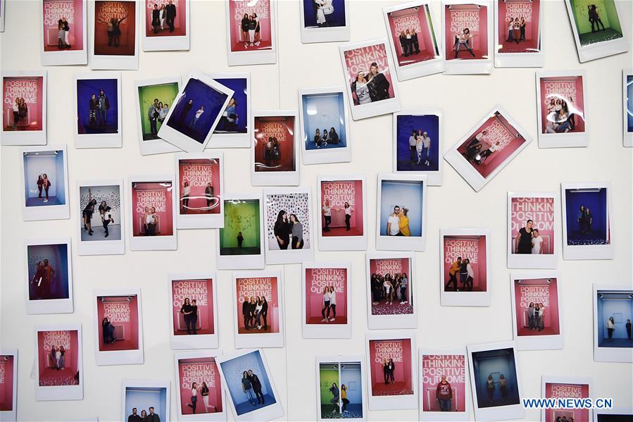 GERMANY-COLOGNE-MUSEUM-SELFIE