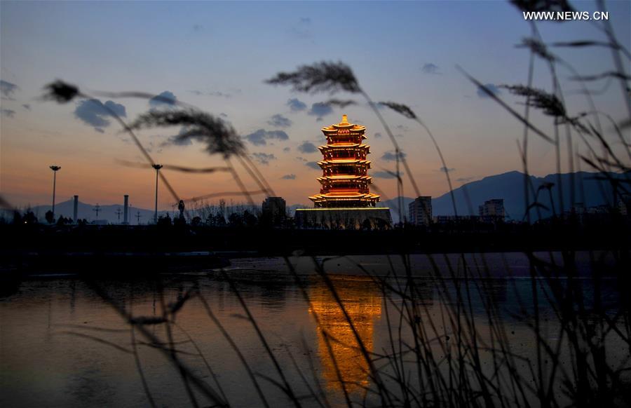 Xinhua Headlines:Steel City Still Vibrant with Olympic Rings