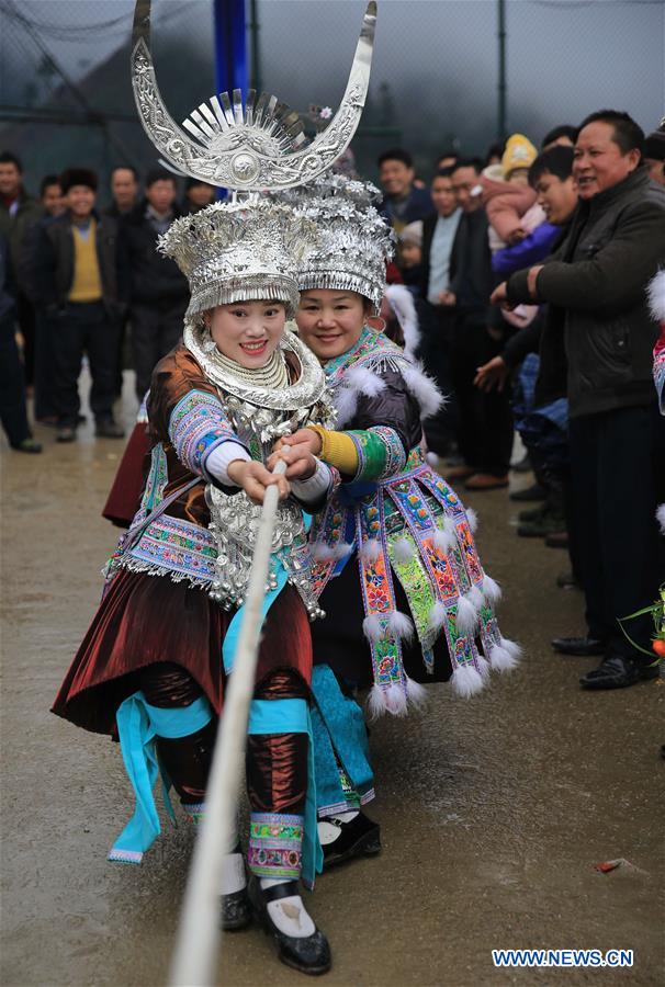 #CHINA-GUANGXI-LIUZHOU-MIAO PEOPLE-NEW YEAR (CN)