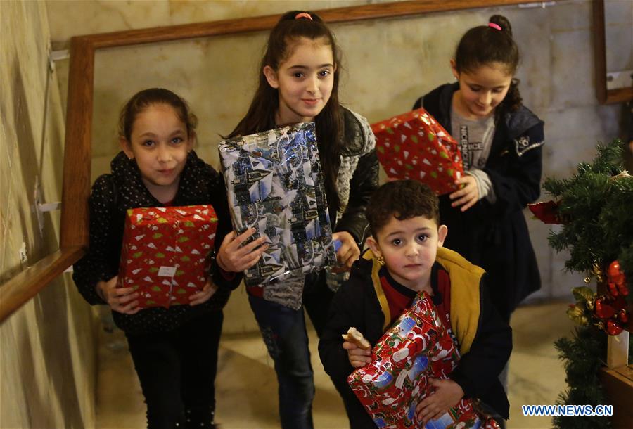 LEBANON-IRAQI REFUGEE CHILDREN-ORTHODOX CHRISTMAS PARTY