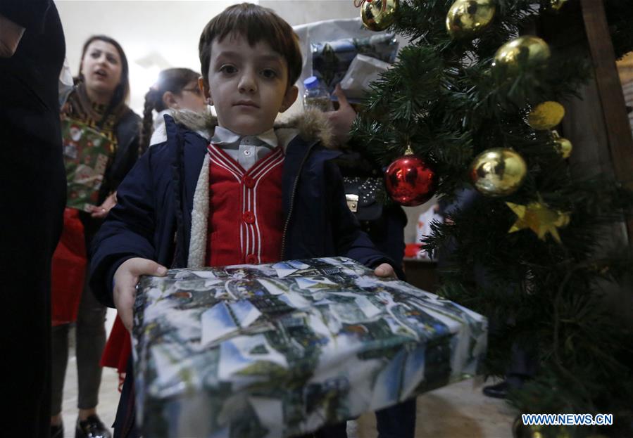 LEBANON-IRAQI REFUGEE CHILDREN-ORTHODOX CHRISTMAS PARTY
