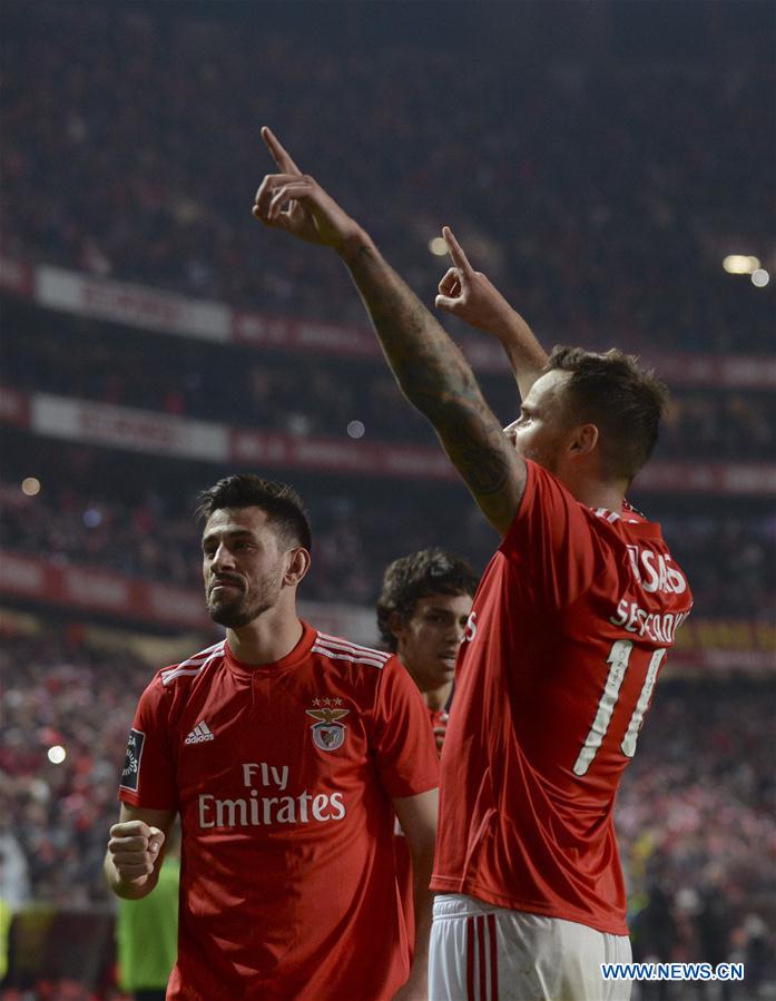 (SP)PORTUGAL-LISBON-SOCCER-PORTUGUESE LEAGUE-BENFICA VS RIO AVE