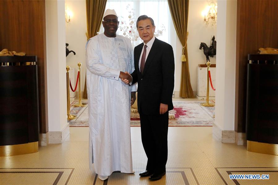 SENEGAL-DAKAR-CHINA-WANG YI-MEETING