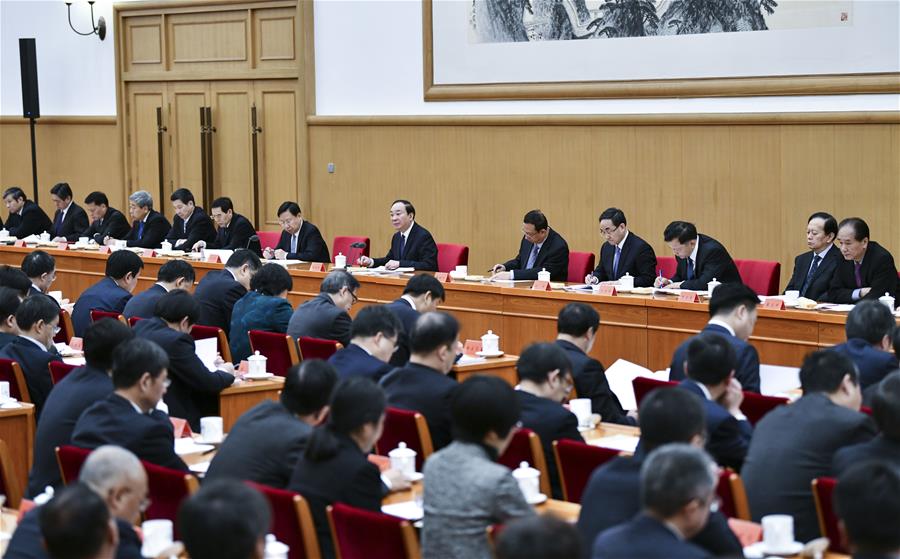 CHINA-BEIJING-HUANG KUNMING-PUBLICITY WORK-MEETING (CN)