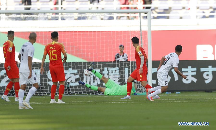 (SP)UAE-AL AIN-SOCCER-ASIAN CUP-CHINA VS KYRGYZ REPUBLIC