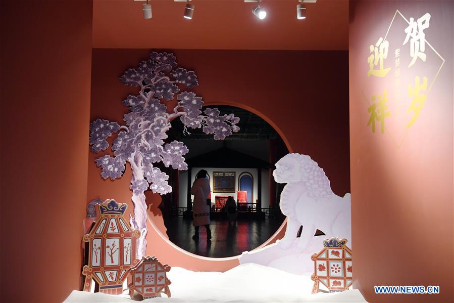 (InPalaceMuseum) CHINA-BEIJING-PALACE MUSEUM-SPRING FESTIVAL CELEBRATION (CN)
