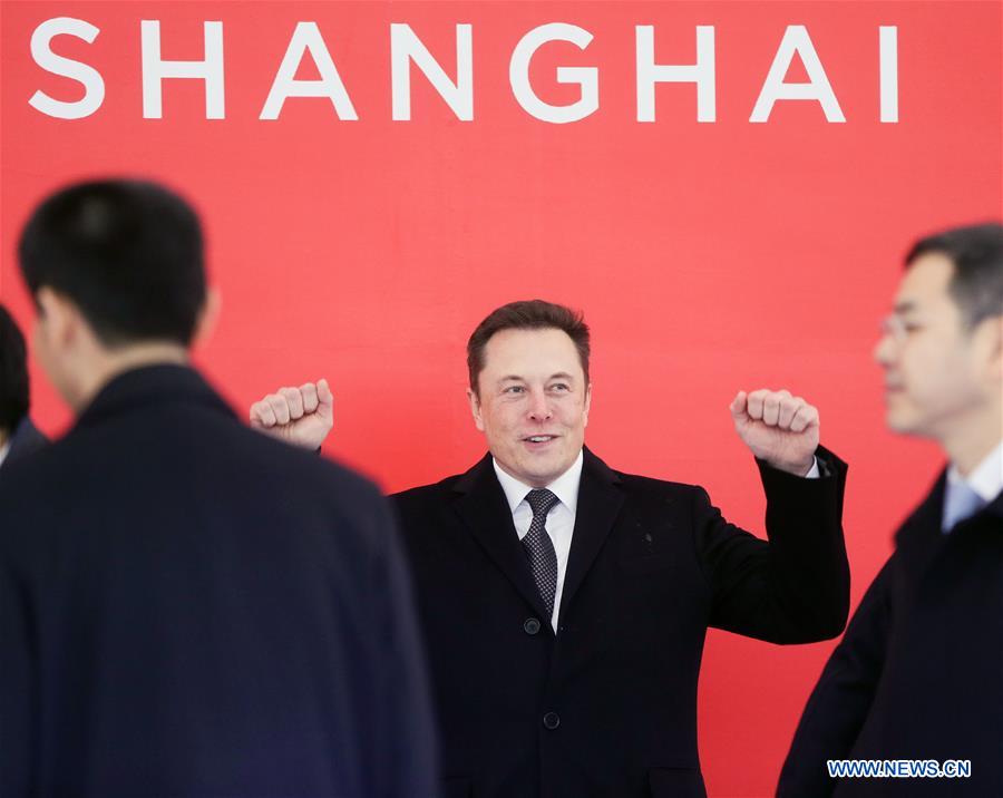Xinhua Headlines: Tesla breaks ground on gigafactory in Shanghai
