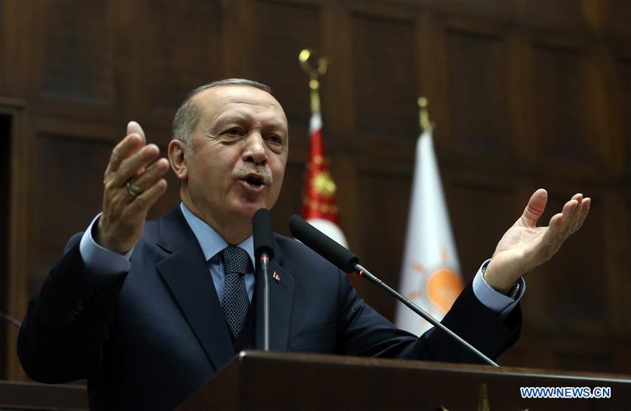 TURKEY-ANKARA-ERDOGAN-SPEECH