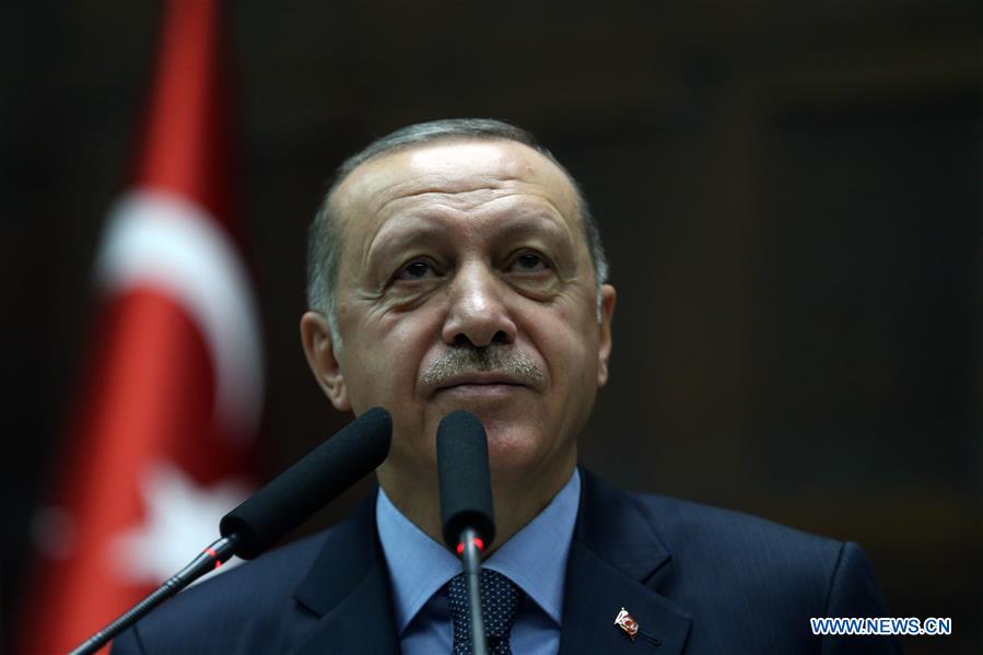 TURKEY-ANKARA-ERDOGAN-SPEECH