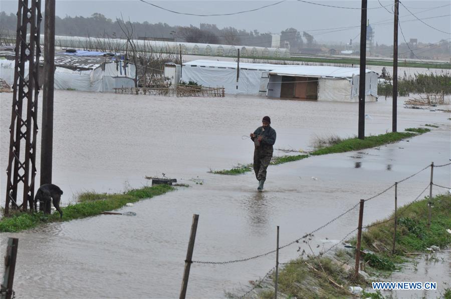 LEBANON-TRIPOLI-EXTREME WEATHER-SYRIAN REFUGEES