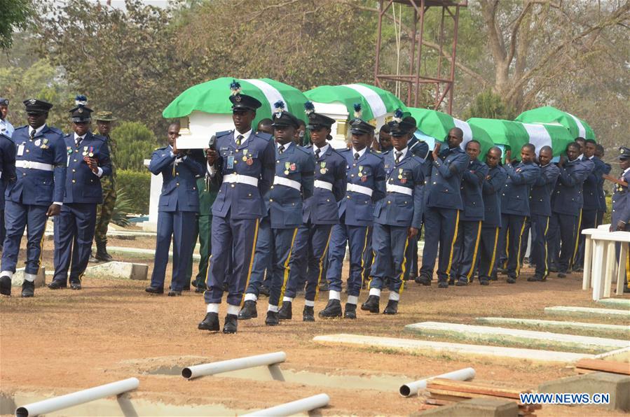NIGERIA-ABUJA-HELICOPTER CRASH-BURIAL