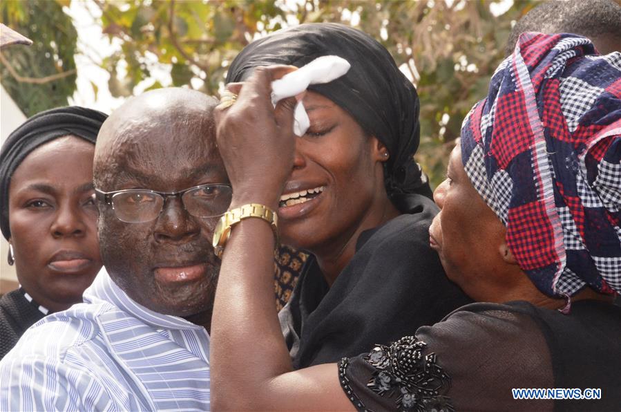 NIGERIA-ABUJA-HELICOPTER CRASH-BURIAL