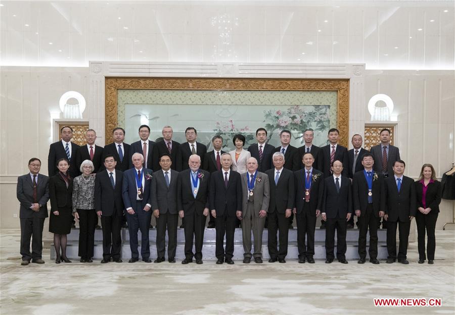 CHINA-BEIJING-LIU HE-FOREIGN EXPERTS(CN)