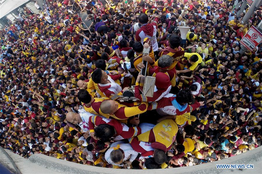 PHILIPPINES-MANILA-BLACK NAZARENE-ANNUAL FEAST