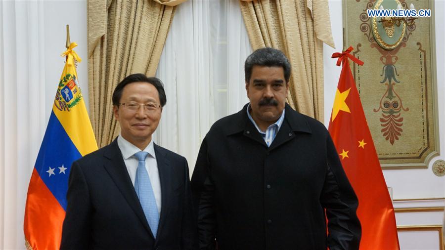 VENEZUELA-CARACAS-CHINESE ENVOY-MEETING