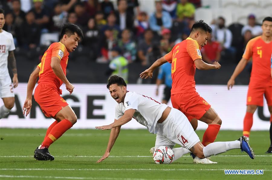 (SP)UAE-ABU DHABI-SOCCER-AFC ASIAN CUP 2019-GROUP C-CHN VS PHILIPPINES