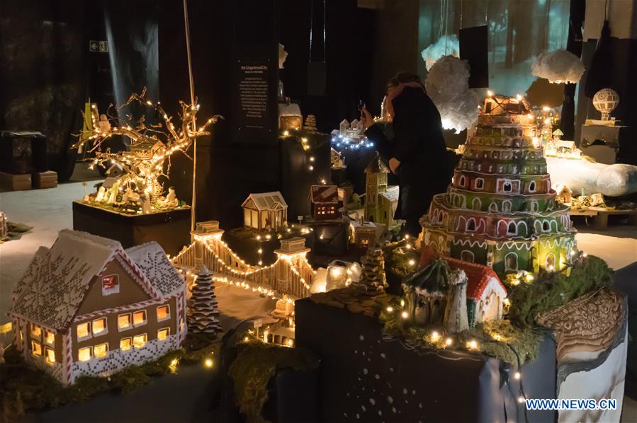 HUNGARY-BUDAPEST-GINGERBREAD CITY EXHIBITION