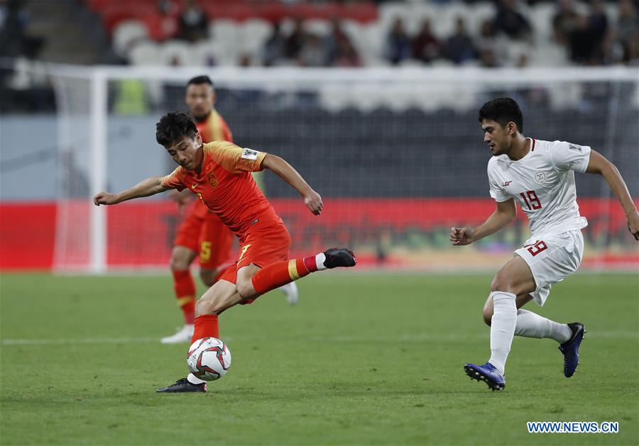 (SP)UAE-ABU DHABI-SOCCER-AFC ASIAN CUP 2019-GROUP C-CHN VS PHI