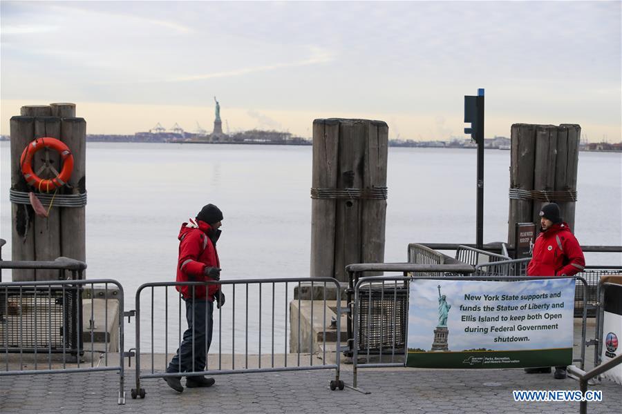 U.S.-NEW YORK-GOVERNMENT-SHUTDOWN
