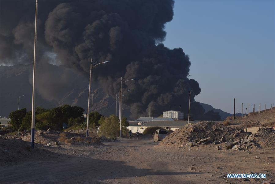 YEMEN-ADEN-OIL REFINERY-FRESH EXPLOSION