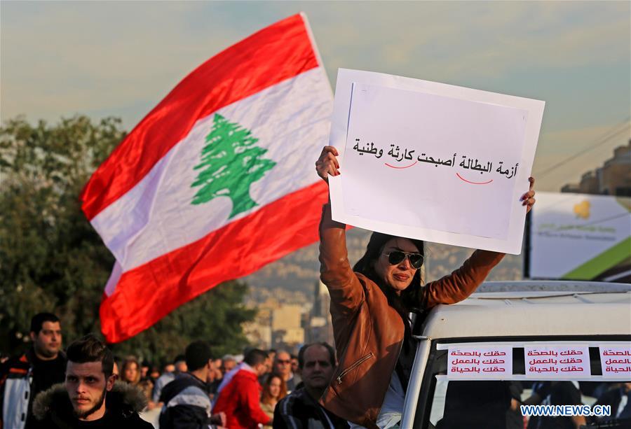 LEBANON-BEIRUT-DEMONSTRATION