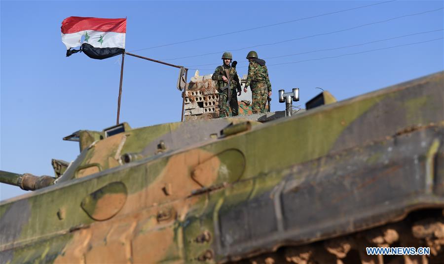 SYRIA-MANBIJ-ARMY-DEPLOYMENT