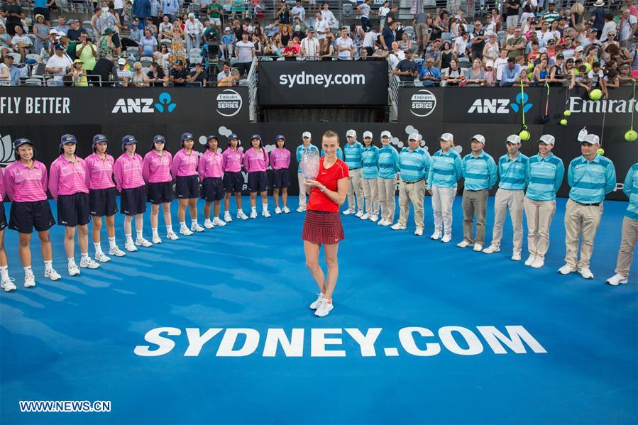 (SP)AUSTRALIA-SYNDEY-TENNIS-SYDNEY INTERNATIONAL-FINAL